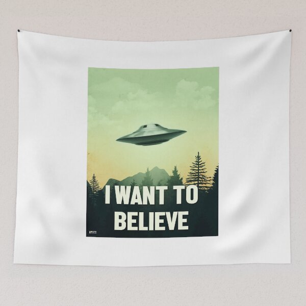 Item preview, I want to believe - X-files designed and sold by Vinicius Brisola.