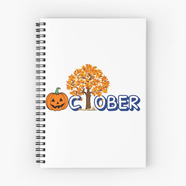 Item preview, October, The Fall and Halloween Month designed and sold by Ink And Inspire.