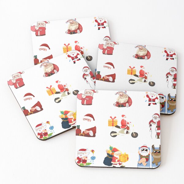 Item preview, Santa Claus Sticker Set designed and sold by ChristmasCharm7.