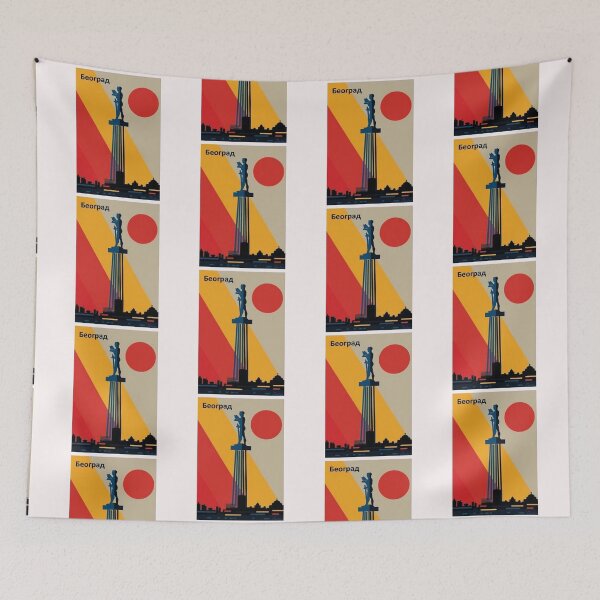Item preview, Beograd  Serbia Belgrade Illustration designed and sold by Ratatatts.