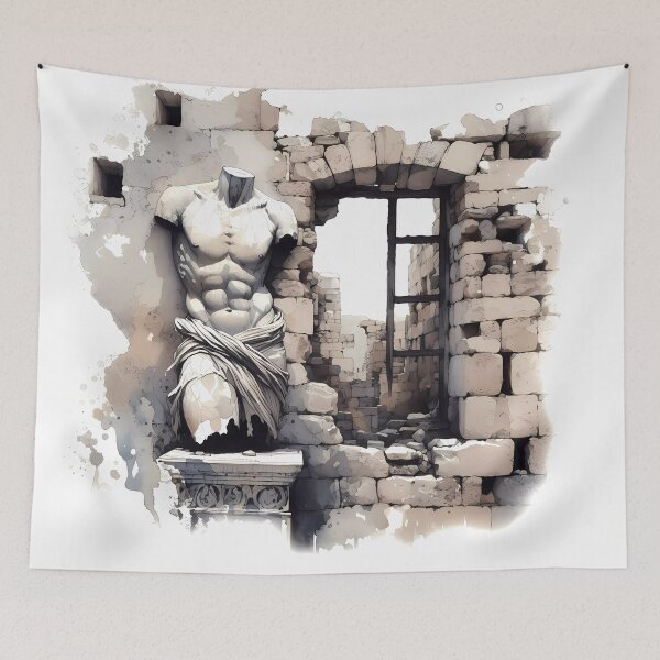 Item preview, The Artistic Fusion of Sculpture and Ruins designed and sold by Ssevi.