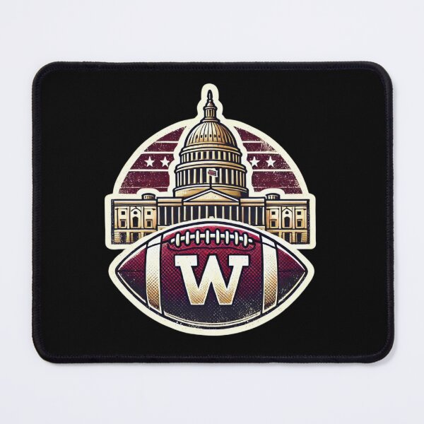Item preview, Washington Commanders Capitol Football designed and sold by pixelpulsenyc.