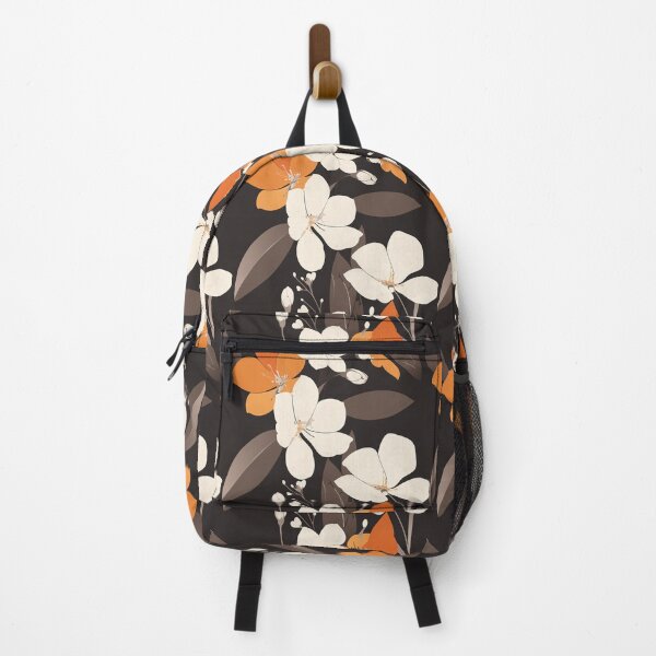Item preview, Elegant Abstract Flowers: Black and White Floral Pattern for Textile designed and sold by kusamono-art.