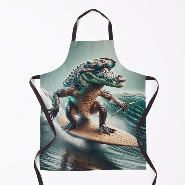 Item preview, Crocodile Surfing on Surfboard designed and sold by Travelcases.