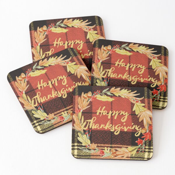 Item preview, Happy Thanksgiving designed and sold by VintageArtByIda.