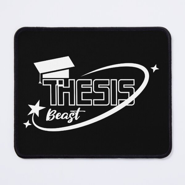 Item preview, Thesis Beast Doctoral Student Shirt | PhD Graduation Gift | Postgrad & Thesis Humor designed and sold by HosvPrint .s.