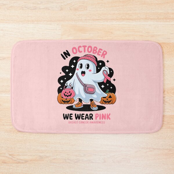 Item preview, Ghost Ghouls In October We Wear Pink Breast Cancer Awareness designed and sold by MTRBSK11.