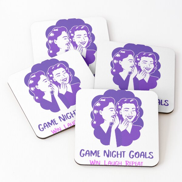 Item preview, Game Night Goals: Win, Laugh, Repeat...Board Game Fun  designed and sold by LettsMerchntees.