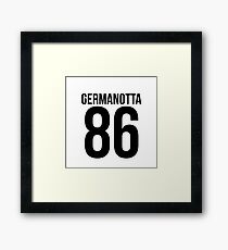 'GERMANOTTA 86' Framed Print