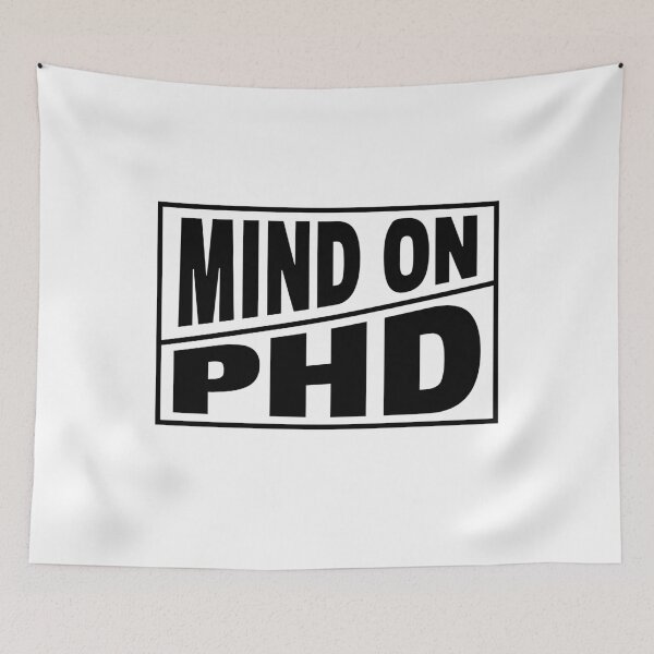 Item preview, Mind On PHD Doctoral Student Shirt | PhD Graduation Gift | Postgrad & Thesis Humor designed and sold by HosvPrint .s.