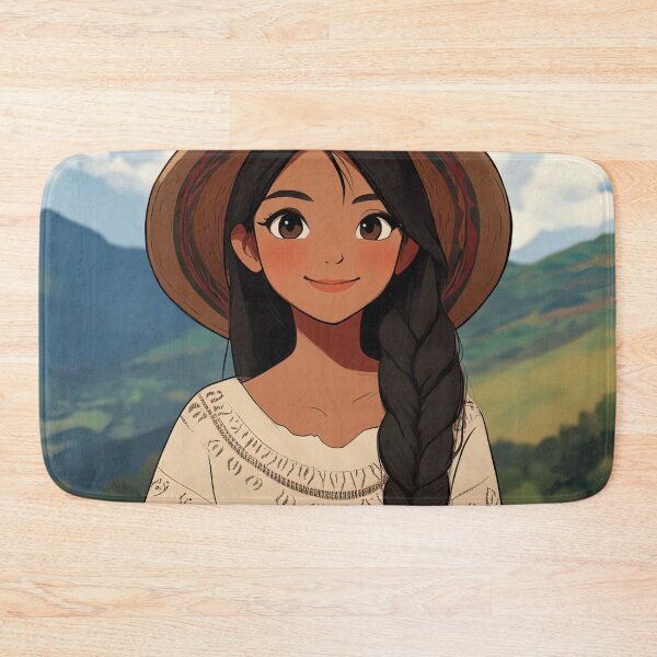Item preview, Ecuadorian woman | Anime style designed and sold by ComicsFactory.