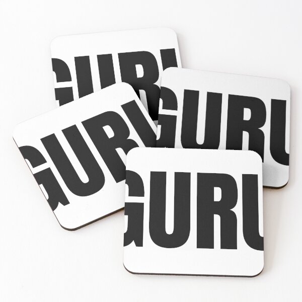 Item preview, GURU - black on white designed and sold by PIXEL POP DESIGNS - Beyond the Norm!.