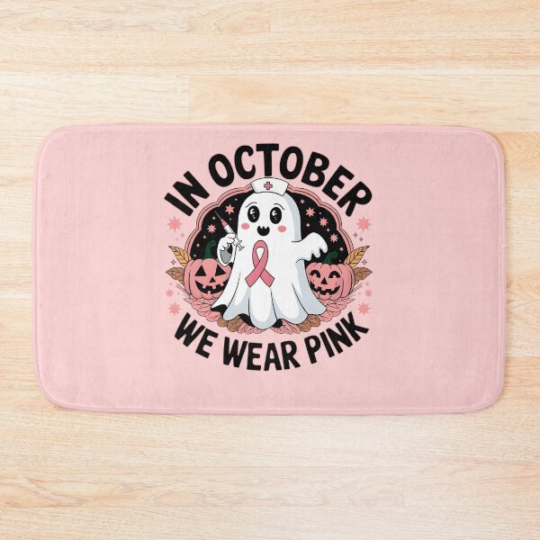 Item preview, Ghost Nurse In October We Wear Pink Breast Cancer Awareness designed and sold by MTRBSK11.