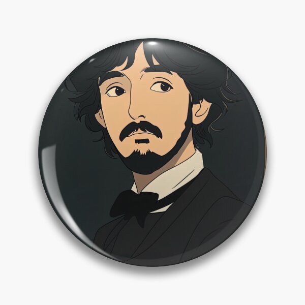 Item preview, Edgar Degas, portrait | Anime style designed and sold by ComicsFactory.