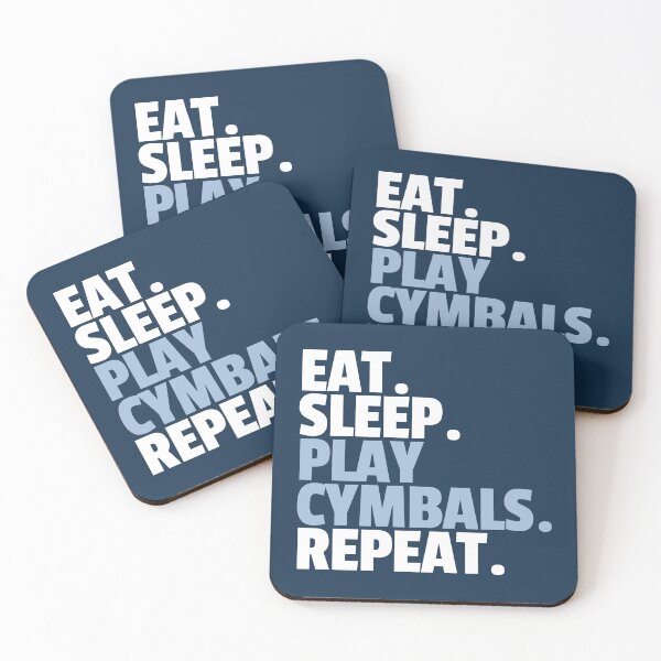 Item preview, Eat Sleep Play Cymbals Repeat designed and sold by MaryAller.