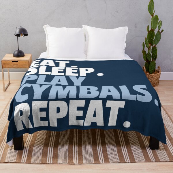 Item preview, Eat Sleep Play Cymbals Repeat designed and sold by MaryAller.