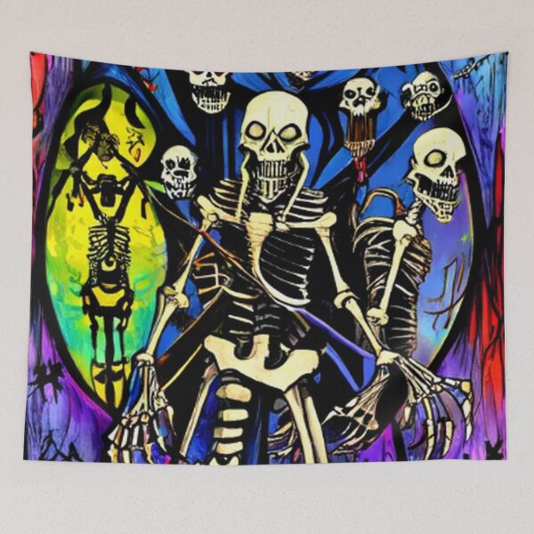 Item preview, Spooky Skeltons Graffiti designed and sold by TheDarkWardrobe.