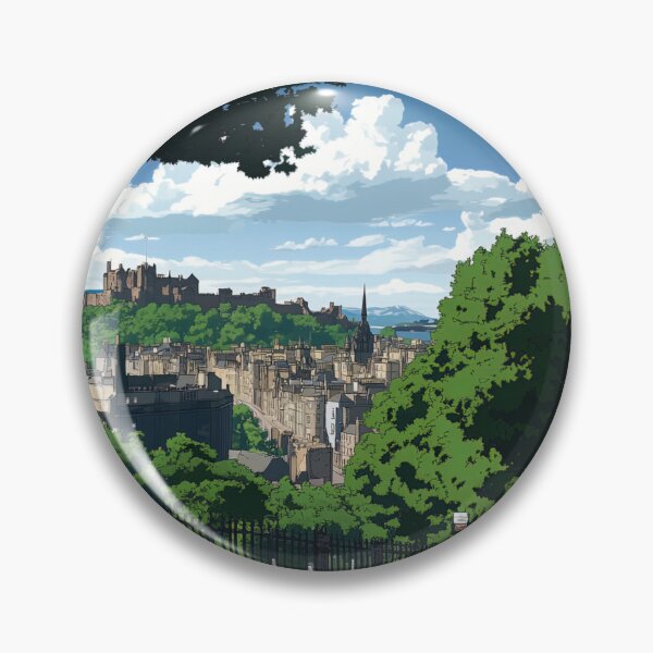 Item preview, Edinburgh, city | Anime style designed and sold by ComicsFactory.