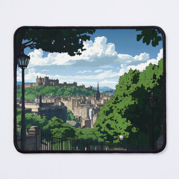 Item preview, Edinburgh, city | Anime style designed and sold by ComicsFactory.