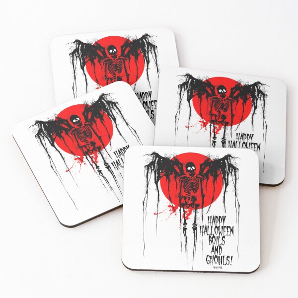 Item preview, Happy Halloween creepy fairy designed and sold by MetroInk.