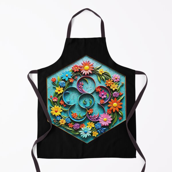 Item preview, Letter D with Flowers designed and sold by AbsoluteA.