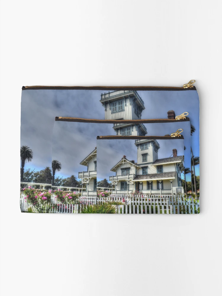 Thumbnail 2 of 4, Zipper Pouch, Point Fermin Lighthouse designed and sold by RandyDyer.