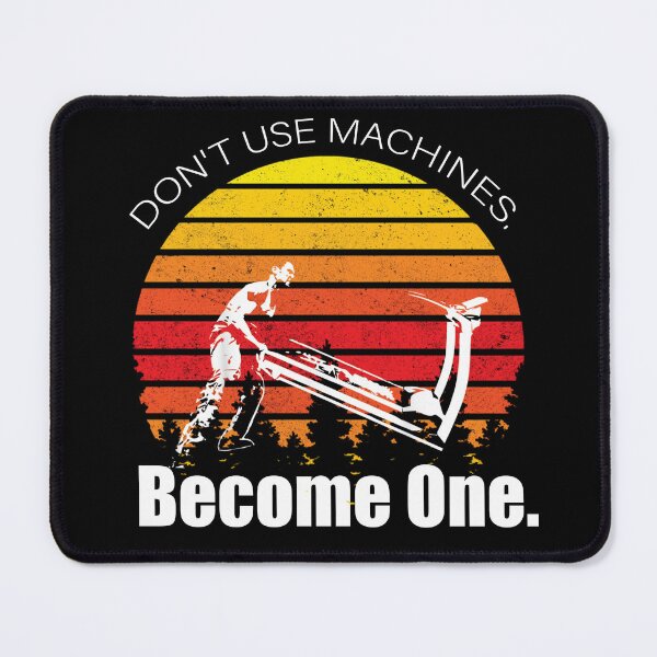 Item preview, Don't Use Machines - Become One Vintage Motivational Workout designed and sold by CHAKSTYLE.