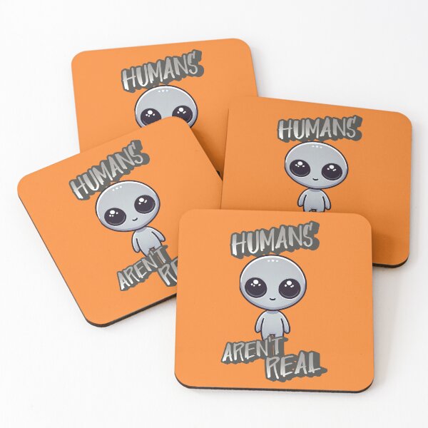 Item preview, Humans Aren't Real -  Neoma the adorable grey alien designed and sold by 3DAF.