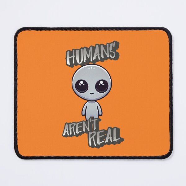 Item preview, Humans Aren't Real -  Neoma the adorable grey alien designed and sold by 3DAF.