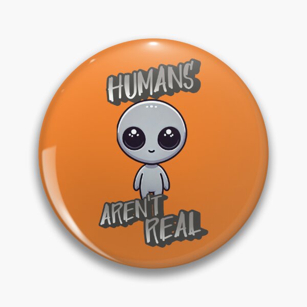 Item preview, Humans Aren't Real -  Neoma the adorable grey alien designed and sold by 3DAF.