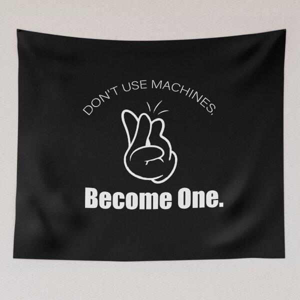 Item preview, Don't Use Machines - Become One Motivational Workout designed and sold by CHAKSTYLE.
