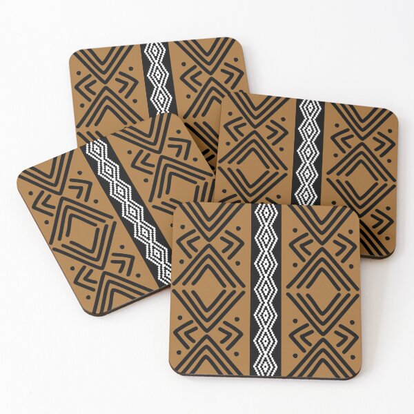 Item preview, Natural African Afrocentric Bogolan Design designed and sold by funkyvibes.