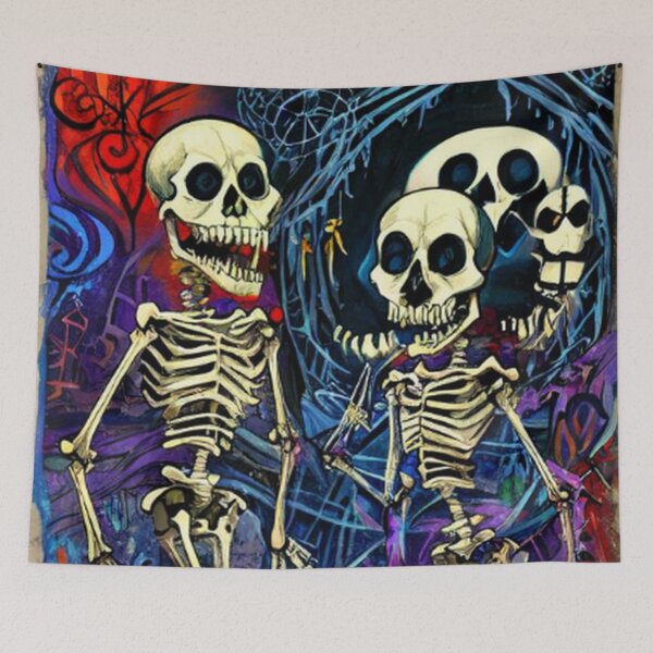 Item preview, Spooky Skeltons Graffiti designed and sold by TheDarkWardrobe.