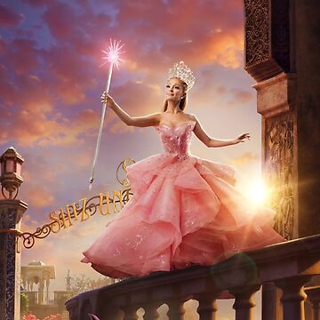 "wicked movie glinda poster" Poster for Sale by envytheleaves Redbubble