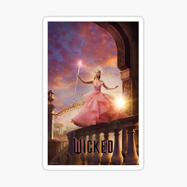 Item preview, wicked movie glinda poster designed and sold by brighter days inc..