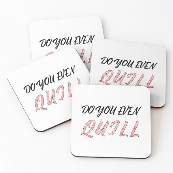 Item preview, Do You Even Quill Letter Art designed and sold by CatchiBatchi.