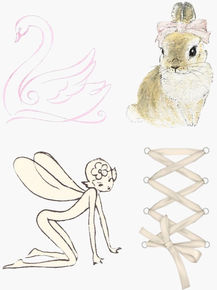 coquette sticker pack Sticker