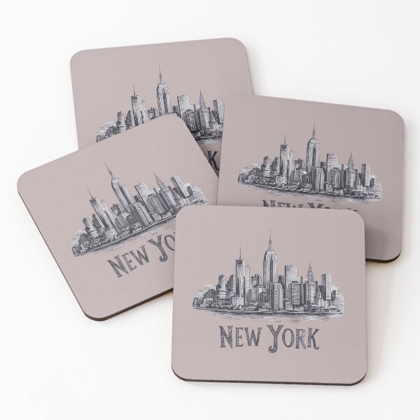 Item preview, New York City Skyline Design designed and sold by TrendTeeLab.