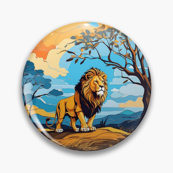 Item preview, Impressionist Lion designed and sold by Very Good Tees.