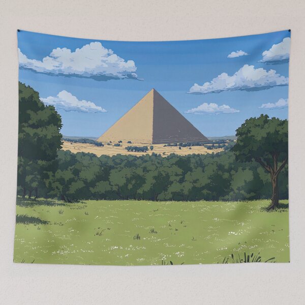 Item preview, Egypt landscape | Anime style designed and sold by ComicsFactory.
