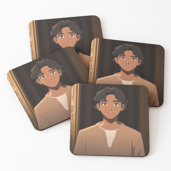 Item preview, Egyptian man, portrait | Anime style designed and sold by ComicsFactory.