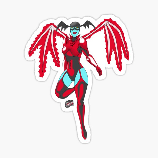 Bleez Red Lantern Sticker