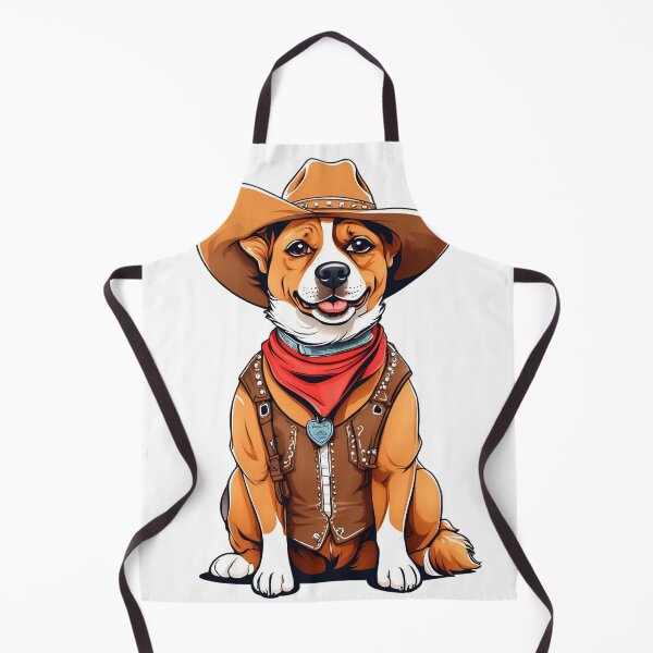 Item preview, Western Woof Cowboy Dog designed and sold by Very Good Tees.