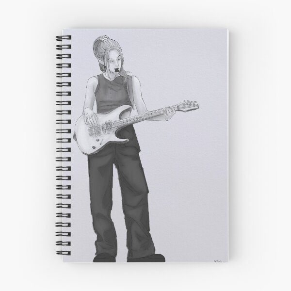 Item preview, Dami tocando la guitarra designed and sold by phineasgrimm.
