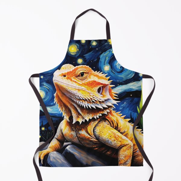 Item preview, Bearded Dragon Starry Night Portrait designed and sold by ChaosReigns91.