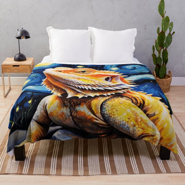 Item preview, Bearded Dragon Starry Night Portrait designed and sold by ChaosReigns91.
