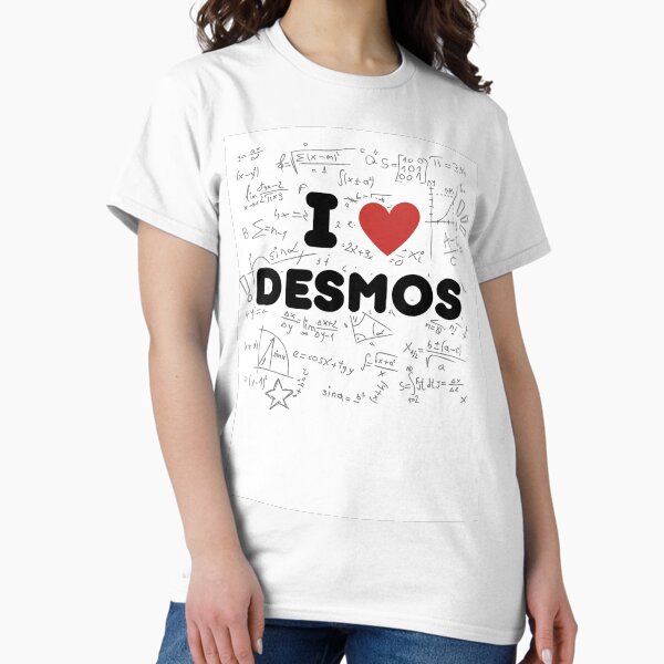 Artikel-Vorschau von Ich liebe DESMOS Offizielles T-Shirt, designt und verkauft von Caroline Charland.