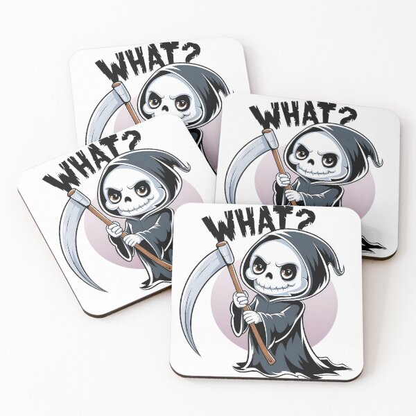 Item preview, Funny Grim Reaper What? designed and sold by PlanetMarker.