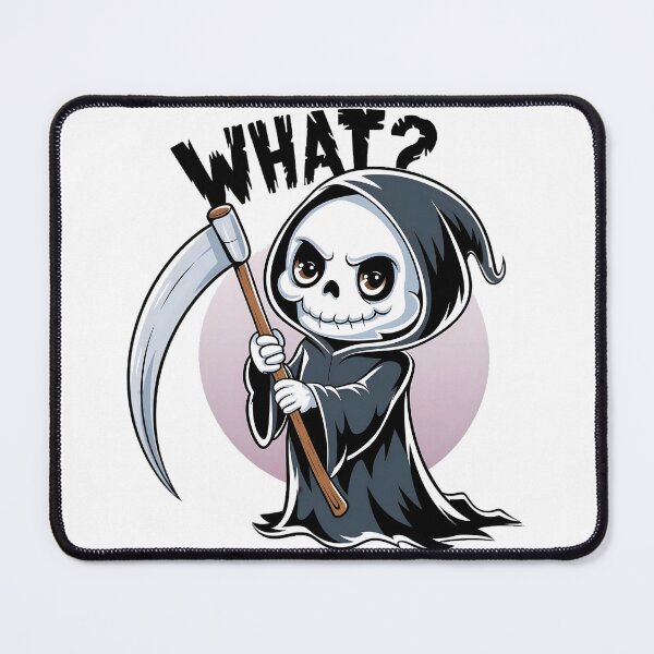 Item preview, Funny Grim Reaper What? designed and sold by PlanetMarker.