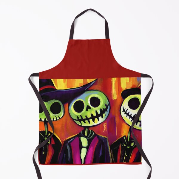 Item preview, Playful Halloween Art with Skeletons in Formal Attire - Vibrant and Whimsical Decor AI Generated designed and sold by OlfactoART Studio.